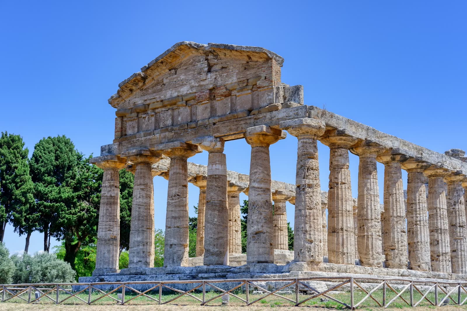 Templi greci di Paestum Campania