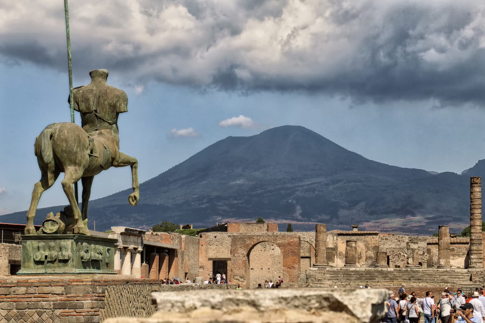 Rovine di Pompei ed Ercolano vicino Salerno